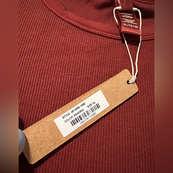 SKIMS Sangria Cotton Rib Tank Dress - Picture 7 of 10